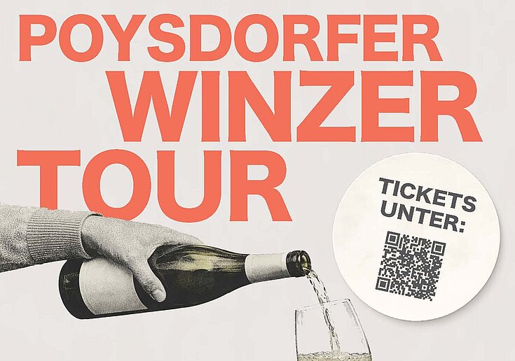 Poysdorfer Winzertour Plakat von der Poysdorfer Winzertour, welche vom 13. bis 15. November in Poysdorf stattfindet