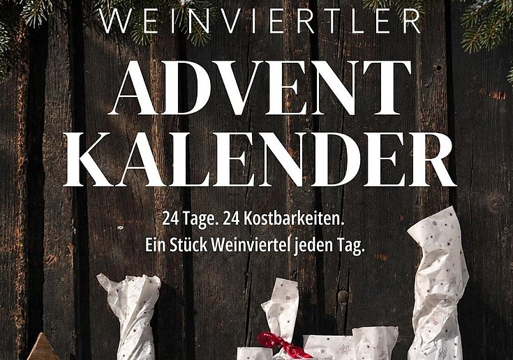 Kostbarer Adventkalender 2026 Bild mit verpackten Produkten vom Kostbaren Adventkalender